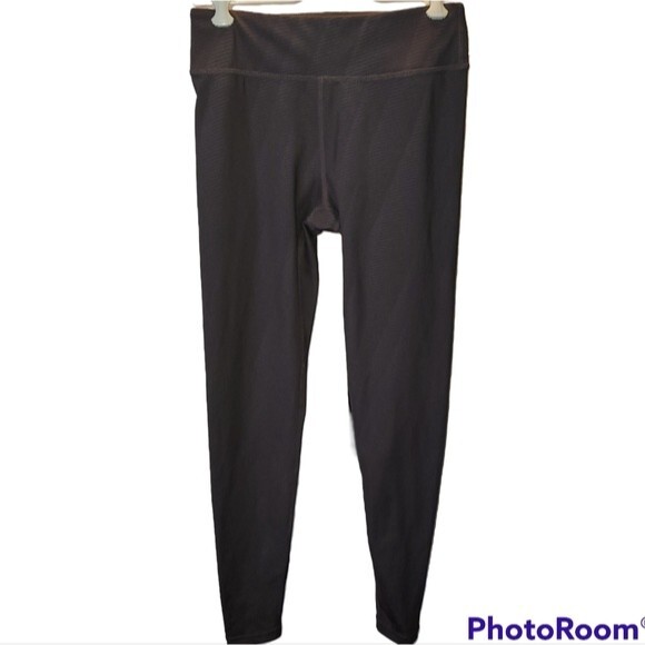 Free People FP Movement Charcoal Gray Crop Capri Ankle Yoga Leggings XS - Picture 1 of 2